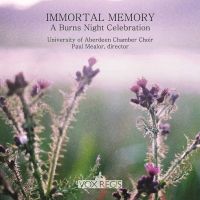 Immortal Memory. A Burns Night Celebration. CD